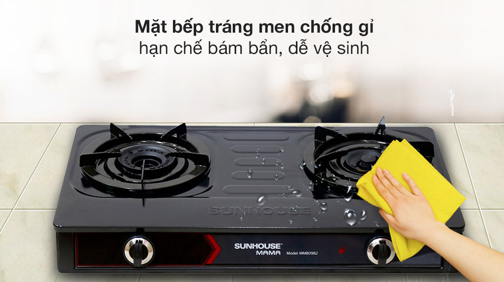 Bếp ga đôi Sunhouse Mama MMB0982