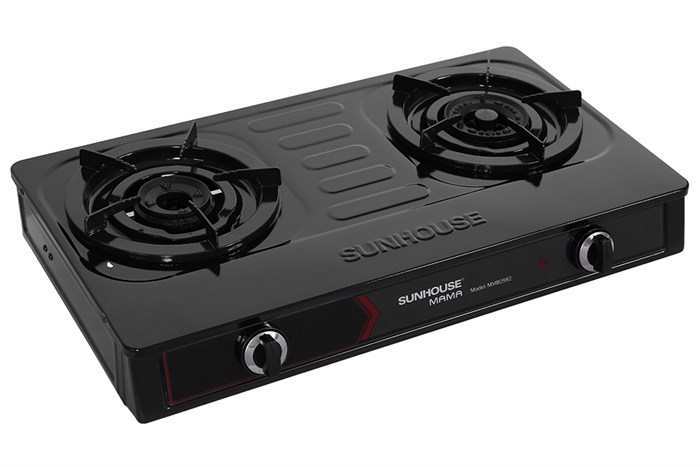 Bếp ga đôi Sunhouse Mama MMB0982 Màu Đen