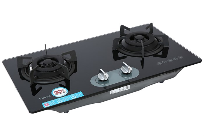 Bếp ga âm Rinnai RVB-220G(BG) Màu Đen