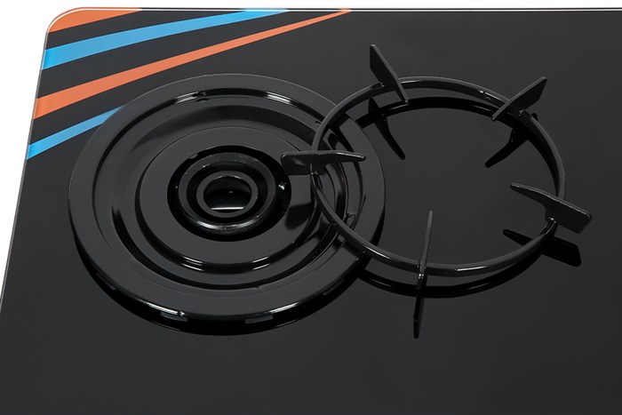 Bếp ga đôi Rinnai RV-715Slim(GL-SC) Màu Đen