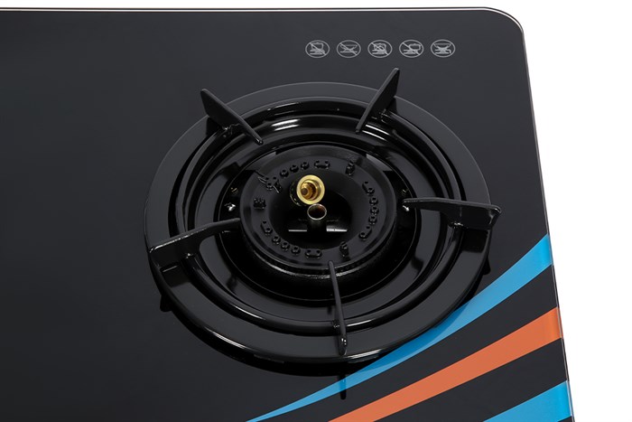 Bếp ga đôi Rinnai RV-715Slim(GL-SC) Màu Đen