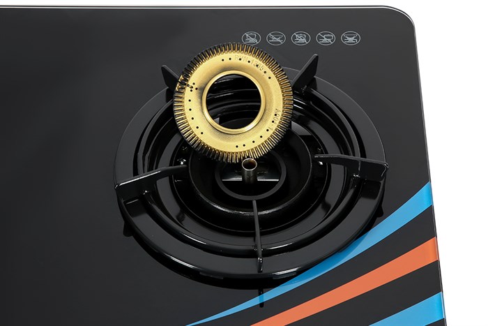 Bếp ga đôi Rinnai RV-715Slim(GL-SC) Màu Đen