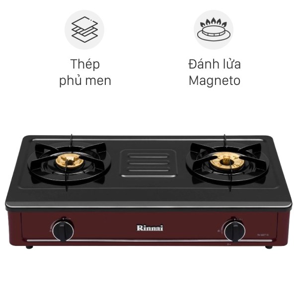 Bếp Ga Đôi Rinnai Rv - B274Sr(Eb)