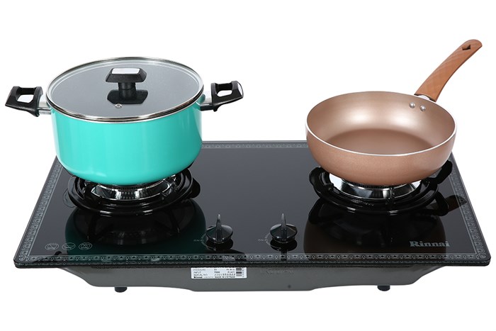 Bếp ga âm Rinnai RVB-2BG(F)N Màu Đen