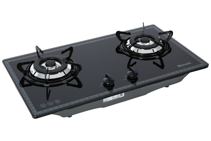 Bếp ga âm Rinnai RVB-2BG(F)N Màu Đen