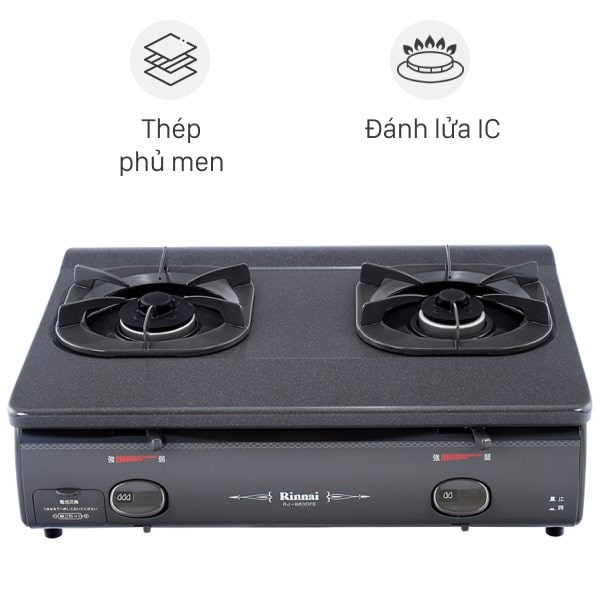 Bếp Ga Đôi Rinnai Rj - 8600Fe