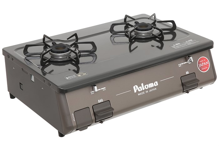 Bếp ga đôi Paloma PA-J61PE (BR) Màu Đen - Vàng đồng