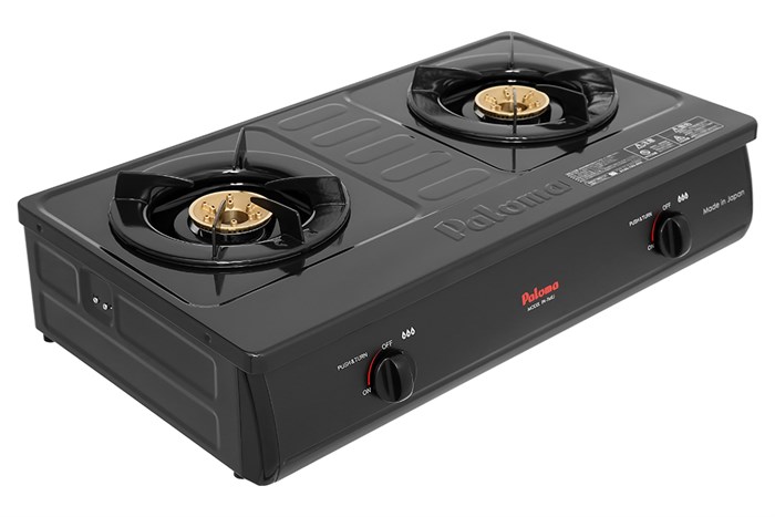 Bếp ga đôi Paloma PA-7MEJ Màu Đen