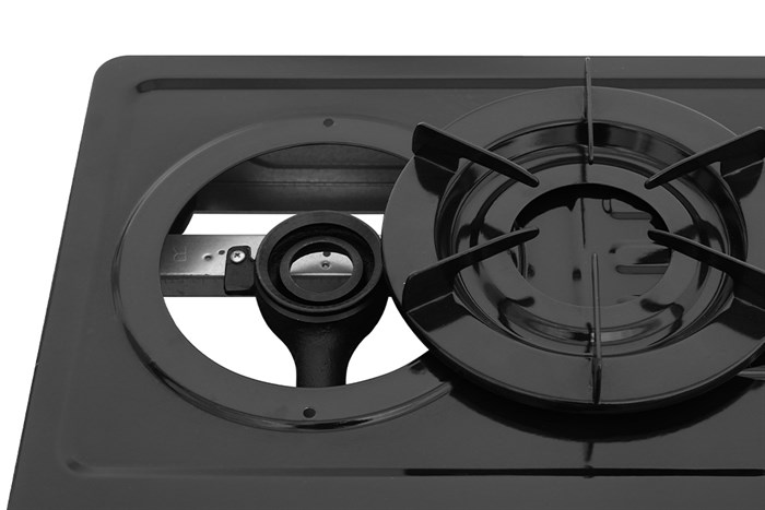 Bếp ga đôi Rinnai RV-B271SR(EB) Màu Đen - Đỏ