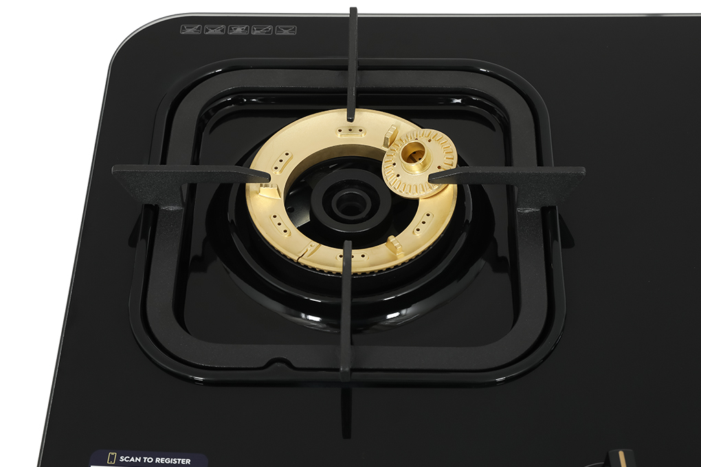 Bếp ga đôi Electrolux ETG7266GKR Màu Đen