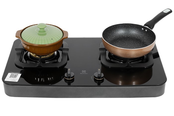 Bếp ga đôi Electrolux ETG7286GKR Màu Đen