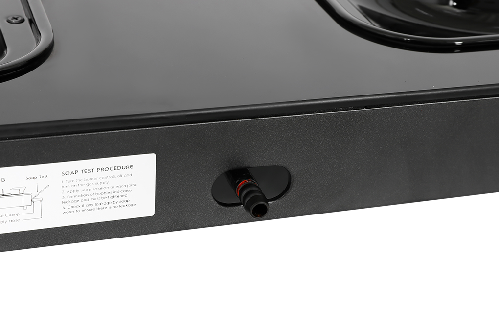 Bếp ga đôi Electrolux ETG7286GKR Màu Đen
