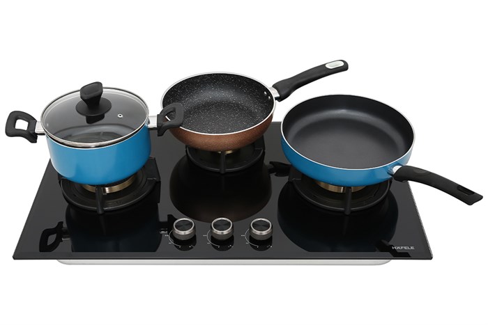 Bếp ga âm Hafele HC-G783B (538.66.477) Màu Đen