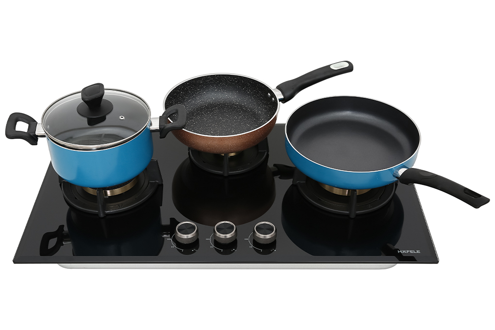 Bếp ga âm Hafele HC-G783B (538.66.477) Màu Đen