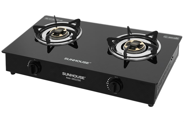 Bếp ga đôi Sunhouse SHB3223MT Màu Đen