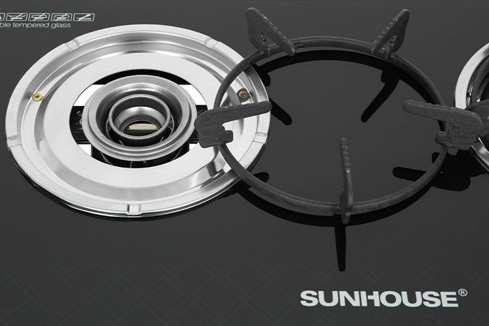 Bếp ga đôi Sunhouse SHB3223MT Màu Đen