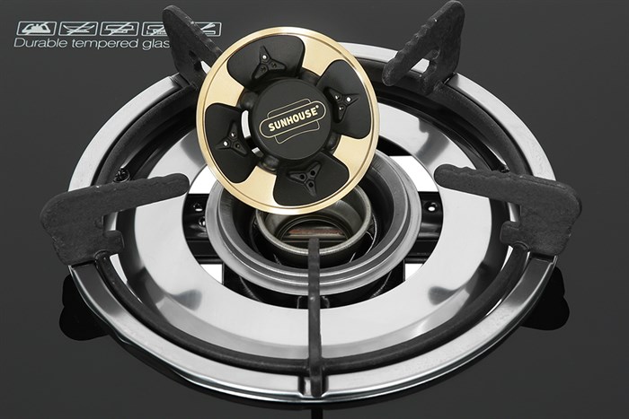 Bếp ga đôi Sunhouse SHB3223MT Màu Đen