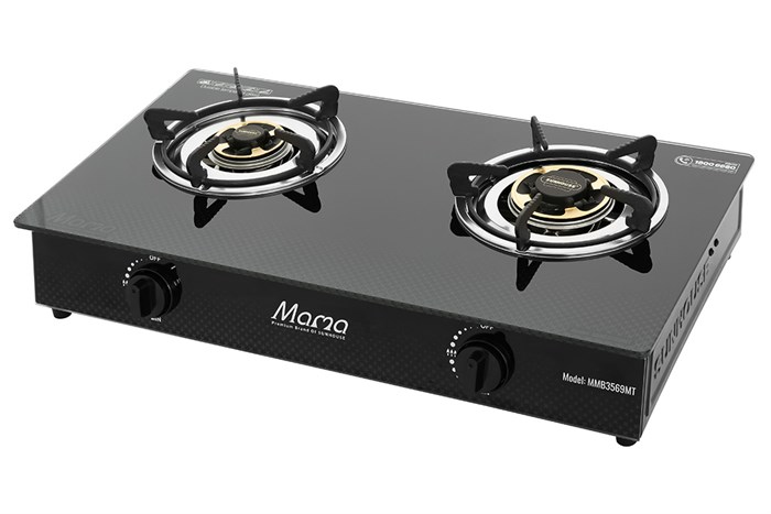 Bếp ga đôi Sunhouse Mama MMB3569MT Màu Đen