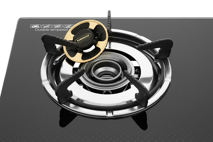 Bếp ga đôi Sunhouse Mama MMB3569MT Màu Đen