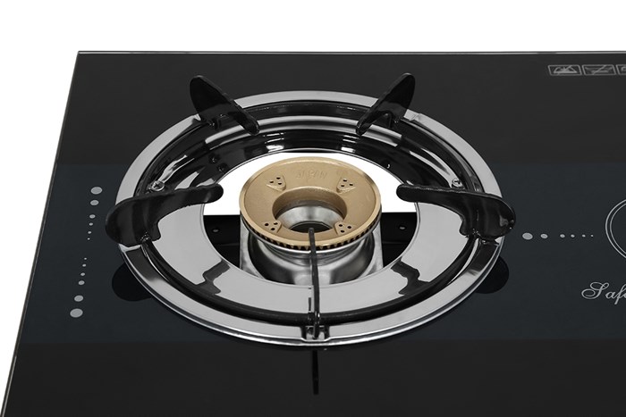 Bếp ga đôi Kangaroo KG207G Màu Đen