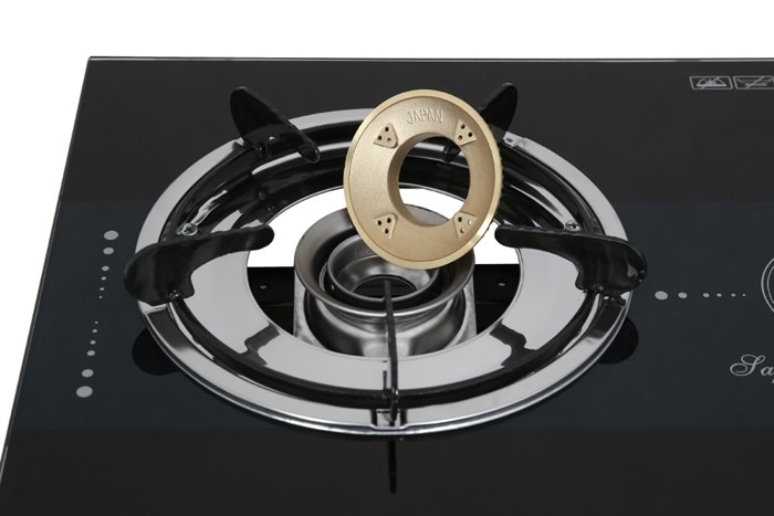 Bếp ga đôi Kangaroo KG207G Màu Đen