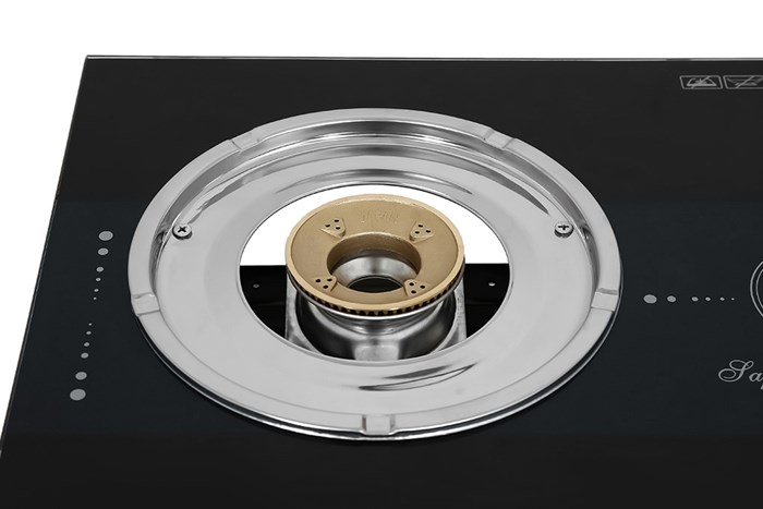 Bếp ga đôi Kangaroo KG207G Màu Đen