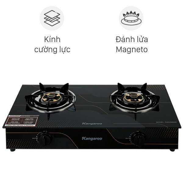 Bếp ga đôi Kangaroo KGGS69G6