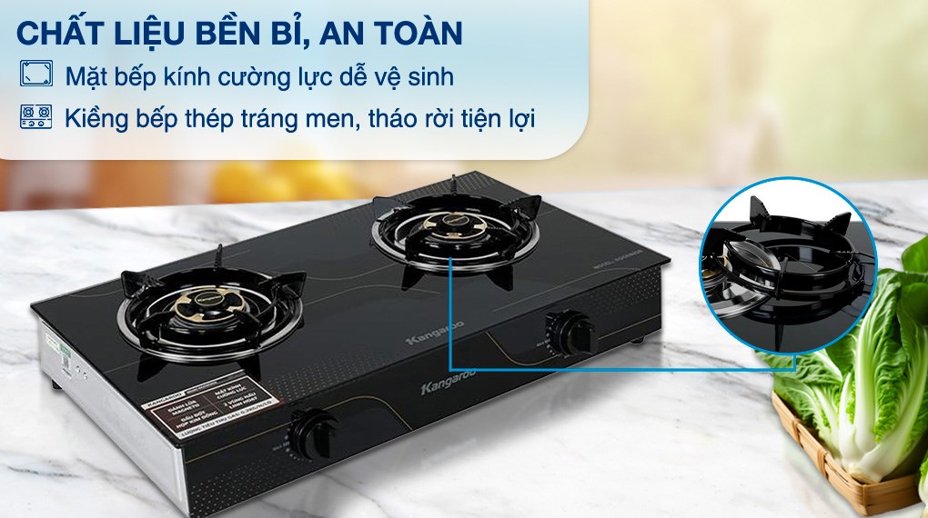 Bếp ga đôi Kangaroo KGGS69G6