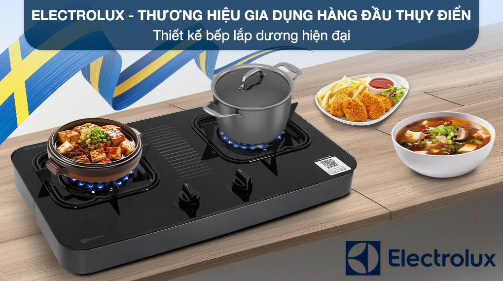 Bếp ga đôi Electrolux ETG7267GKR