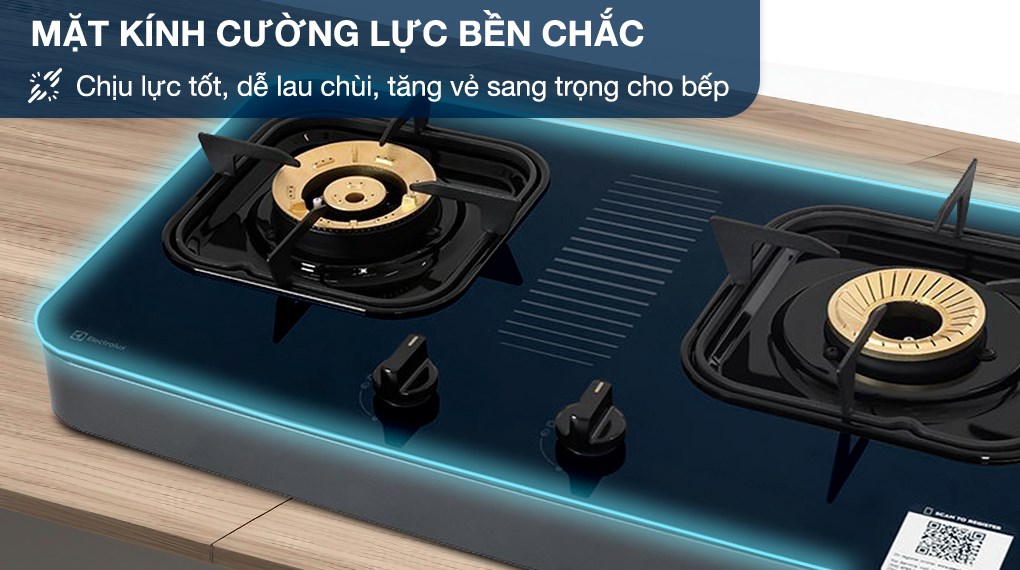 Bếp ga đôi Electrolux ETG7267GKR