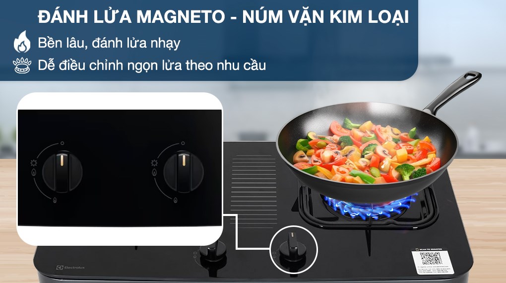 Bếp ga đôi Electrolux ETG7267GKR