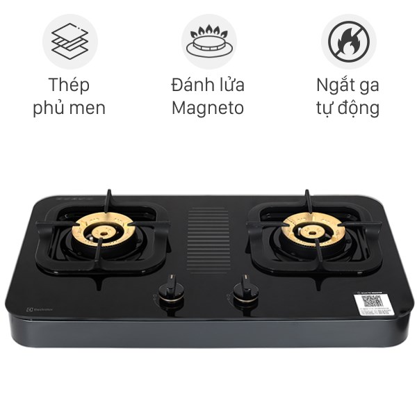 Bếp ga đôi Electrolux ETG7287GKR