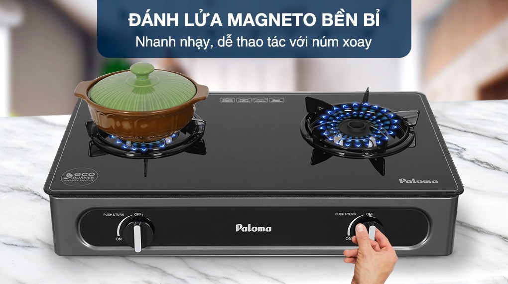 Bếp gas đôi Paloma PA-V73GB