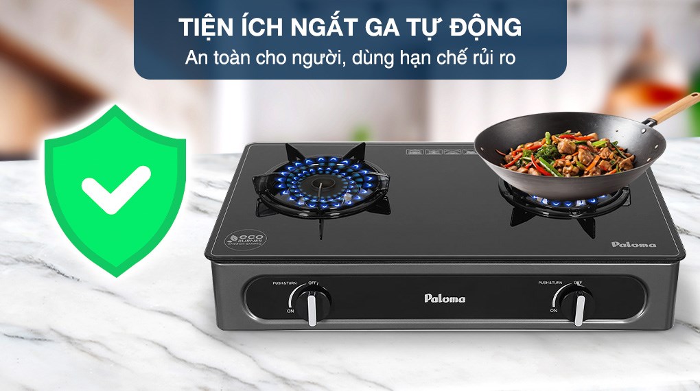Bếp gas đôi Paloma PA-V73GB