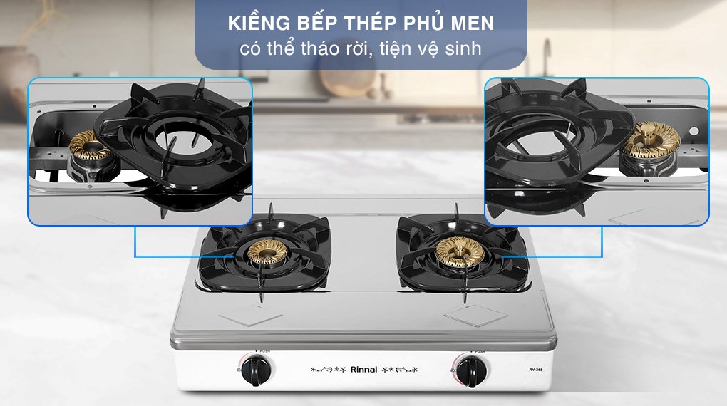 Bếp gas đôi Rinnai RV-365(SW)N
