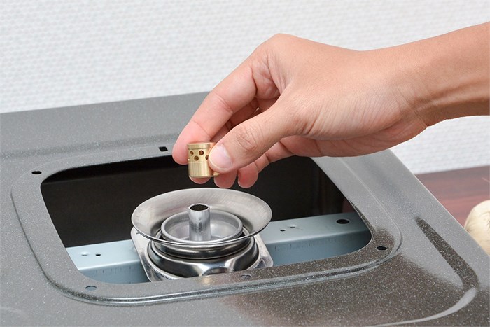 Bếp gas Rinnai RV-377(G)N Màu Xám đậm