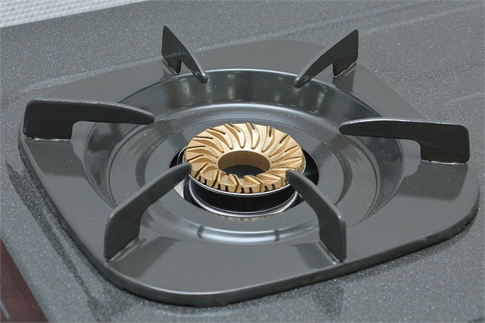 Bếp gas Rinnai RV-377(G)N Màu Xám đậm