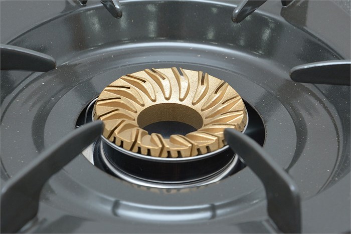 Bếp gas Rinnai RV-377(G)N Màu Xám đậm