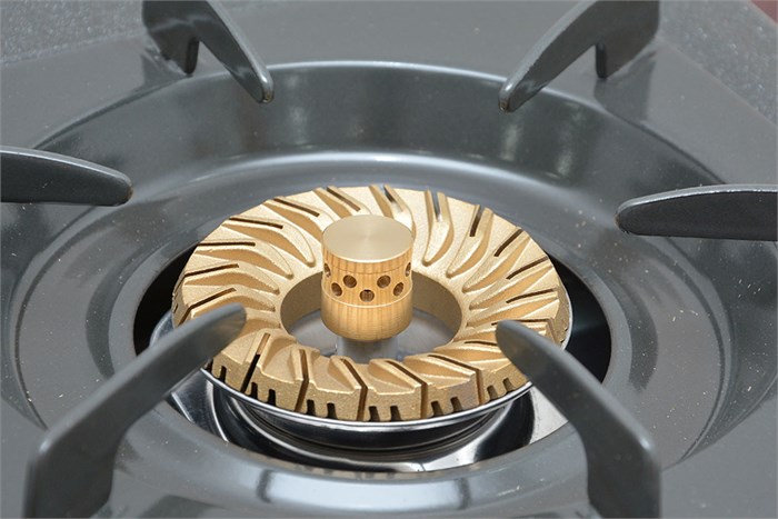 Bếp gas Rinnai RV-377(G)N Màu Xám đậm