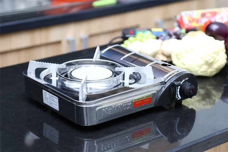 Bếp gas du lịch Namilux NA-245SS Màu Vàng đồng