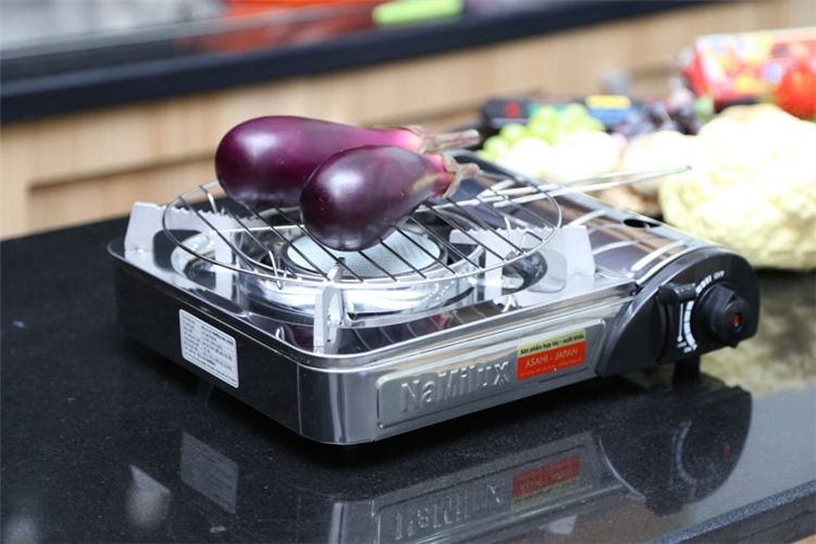 Bếp gas du lịch Namilux NA-245SS Màu Vàng đồng