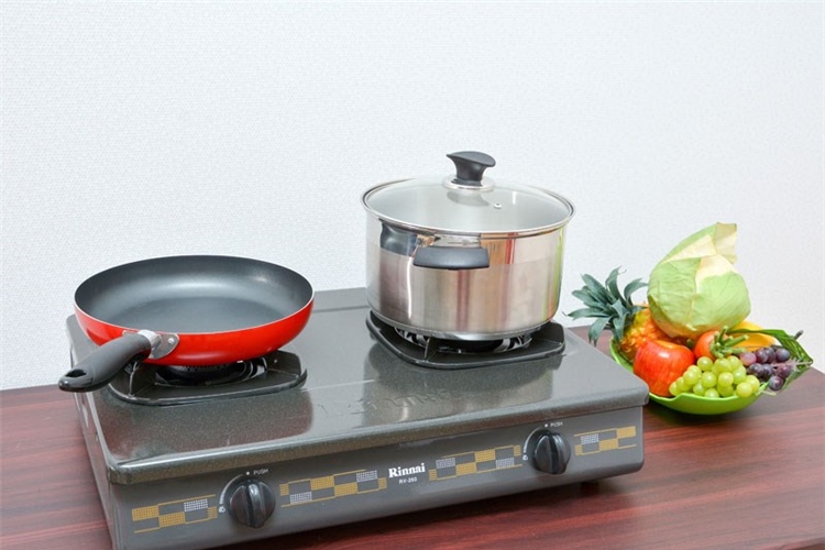 Bếp gas đôi Rinnai RV-260GN Màu Đen