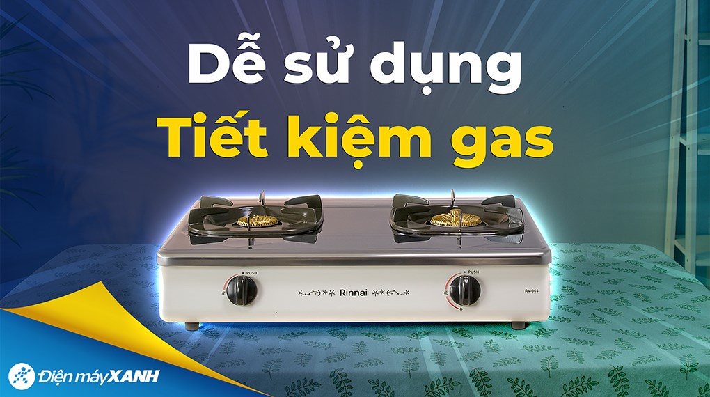 Bếp gas đôi Rinnai RV-370(SM)N