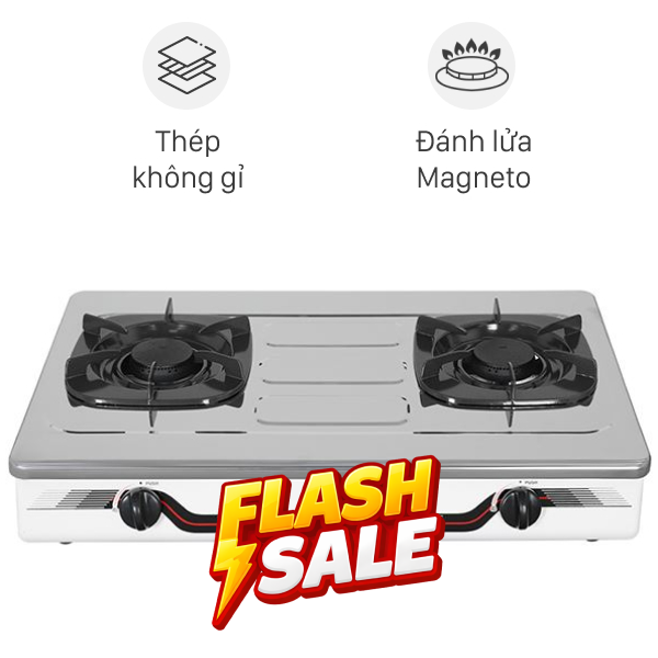 Bếp gas đôi Rinnai RV-370(SM)N