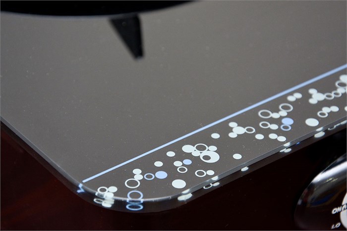 Bếp gas đôi Rinnai RV-6SLim (GL-Bubble) Màu Đen