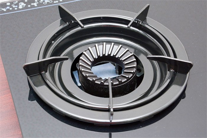 Bếp gas đôi Rinnai RV-6SLim (GL-Bubble) Màu Đen