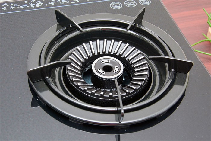 Bếp gas đôi Rinnai RV-6SLim (GL-Bubble) Màu Đen