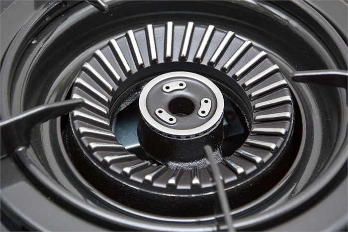 Bếp gas đôi Rinnai RV-6SLim (GL-Bubble) Màu Đen