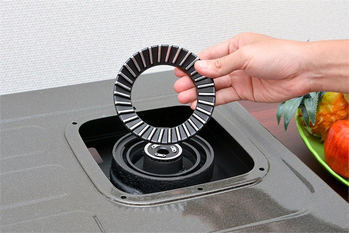 Bếp gas Rinnai RV-7Slim(G) Màu Đen