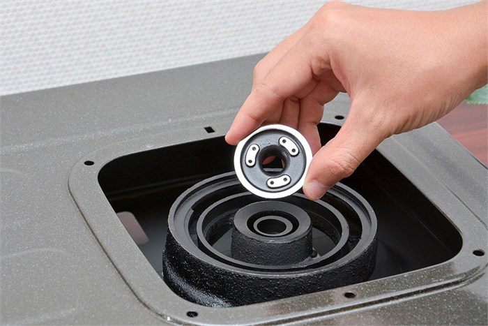 Bếp gas Rinnai RV-7Slim(G) Màu Đen